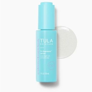 Tula Tri Supreme Serum Overnight Oil Concentrate Anti Aging Wrinkles Fine Lines